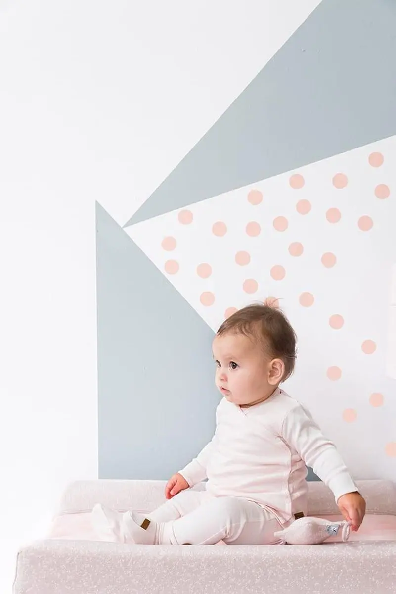 Baby's Only Sparkle Aankleedkussenhoes 45x70cm - Goud-Ivoor Mêlee
