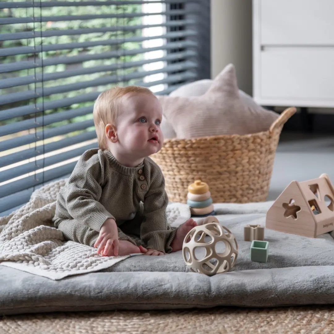 Baby's Only Boxkleed Cozy Parklegger Speelkleed 75x95cm - Warm Linen