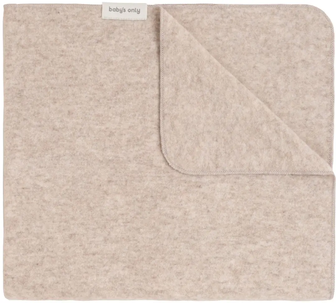 Baby's Only Merino Fine Meadow Ledikantdeken 100x135cm - Ecru