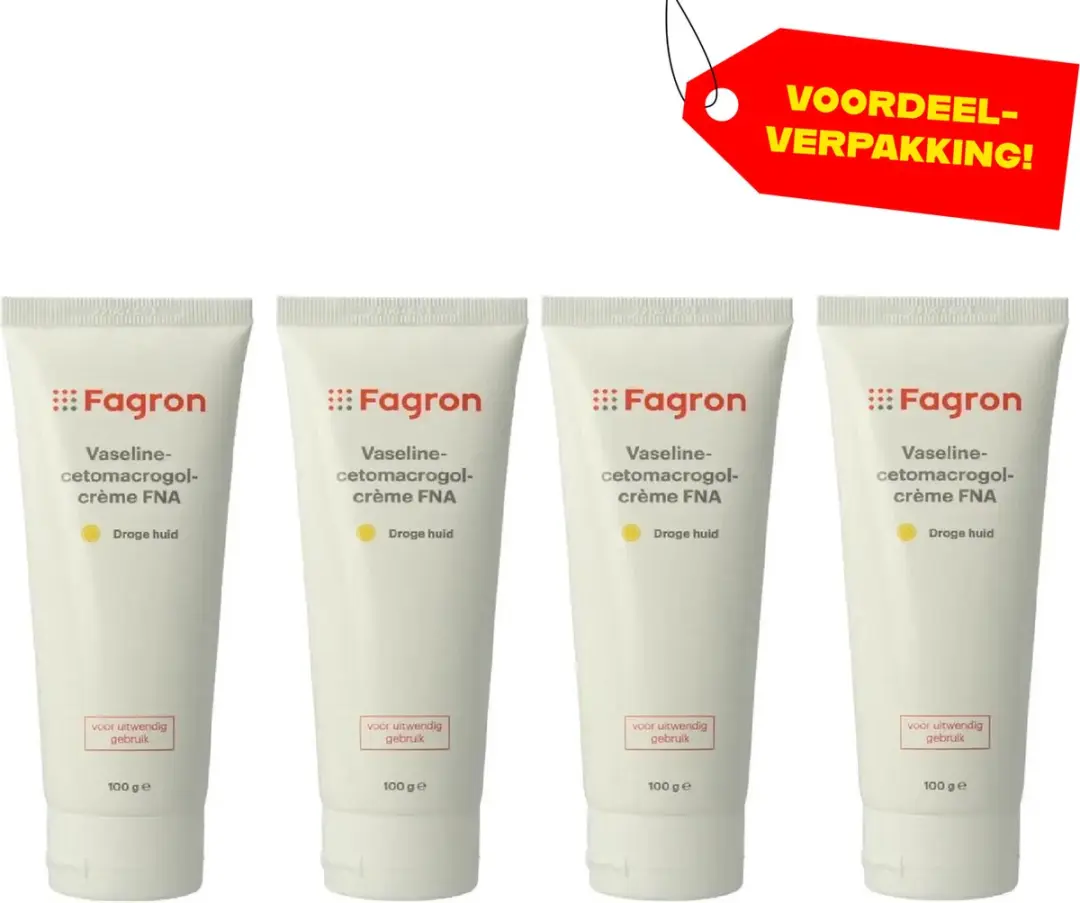 Fagron Cetomacrogolcrème 10% Vaseline/Glycerine 400ml