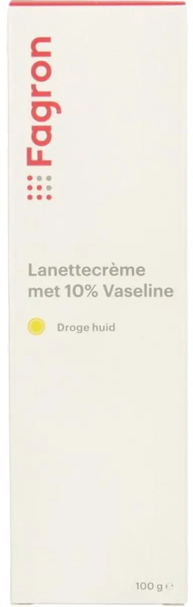 Fagron Lanettecreme 10% Vaseline 100g