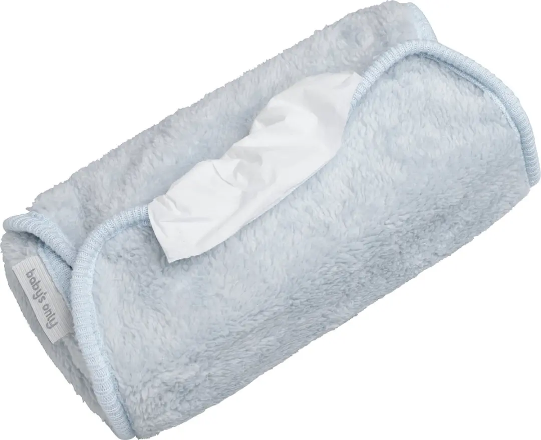 Baby's Only Tissuebox Hoes Cozy Misty Blue