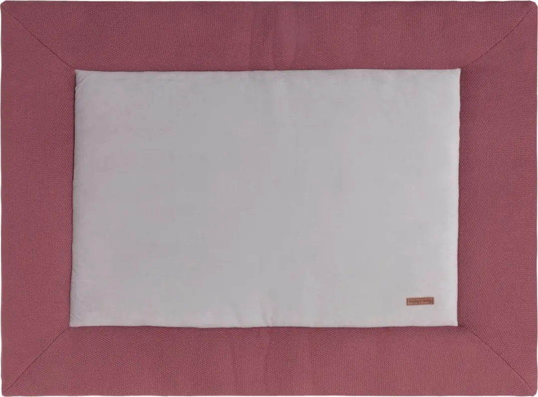 Baby's Only Gebreid Boxkleed Classic Stone Red 80x100cm