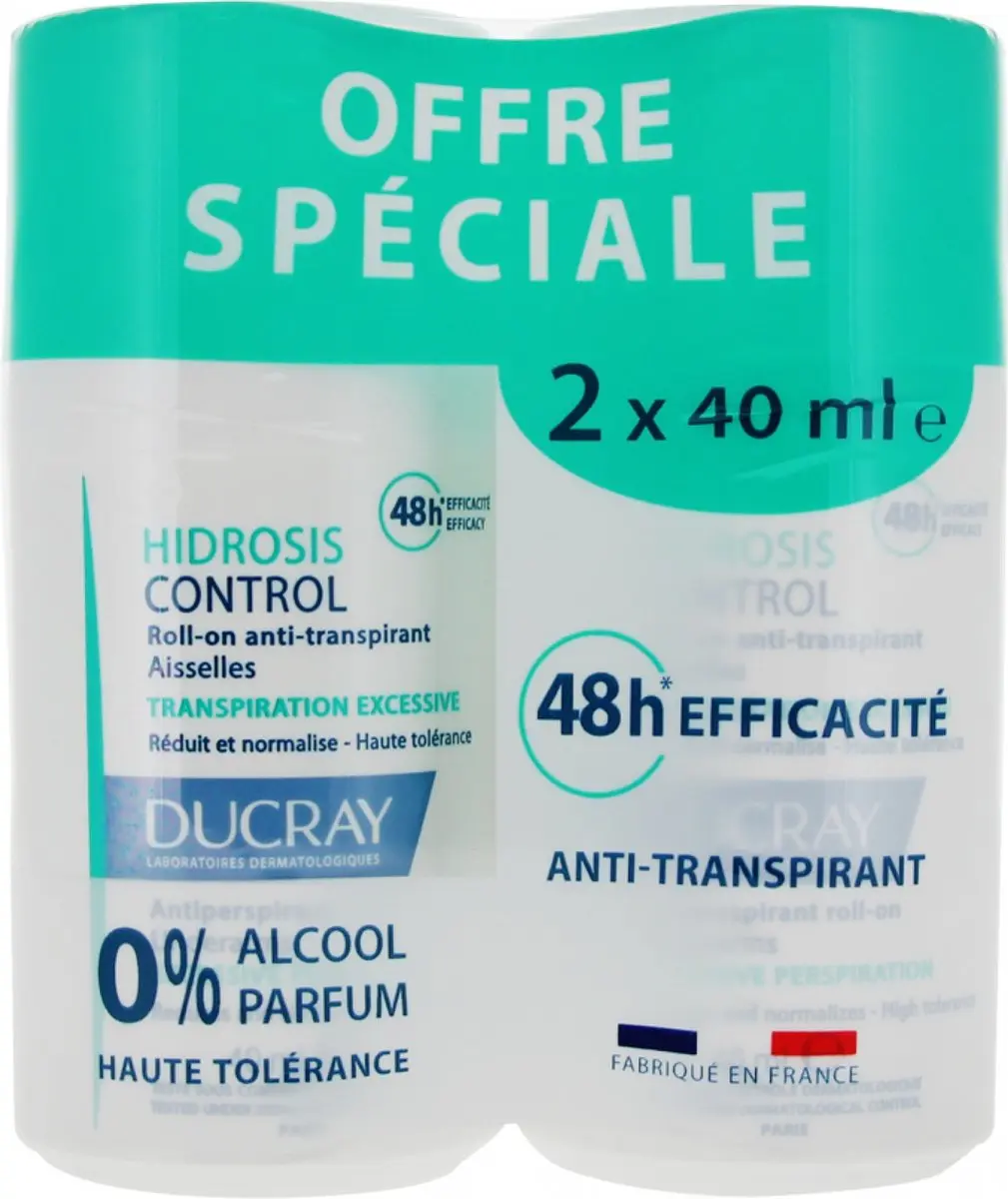 Ducray Hidrosis Control Roll-On Anti-transpirant