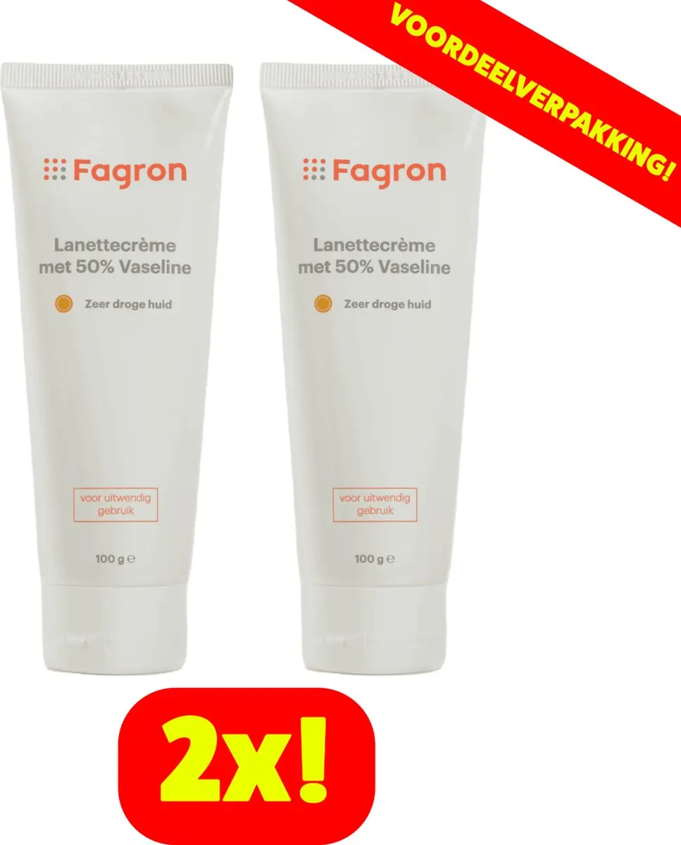 Fagron Lanettecrème 50% Vaseline