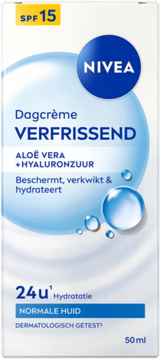 NIVEA Verfrissende Dagcrème SPF15 6x50ml