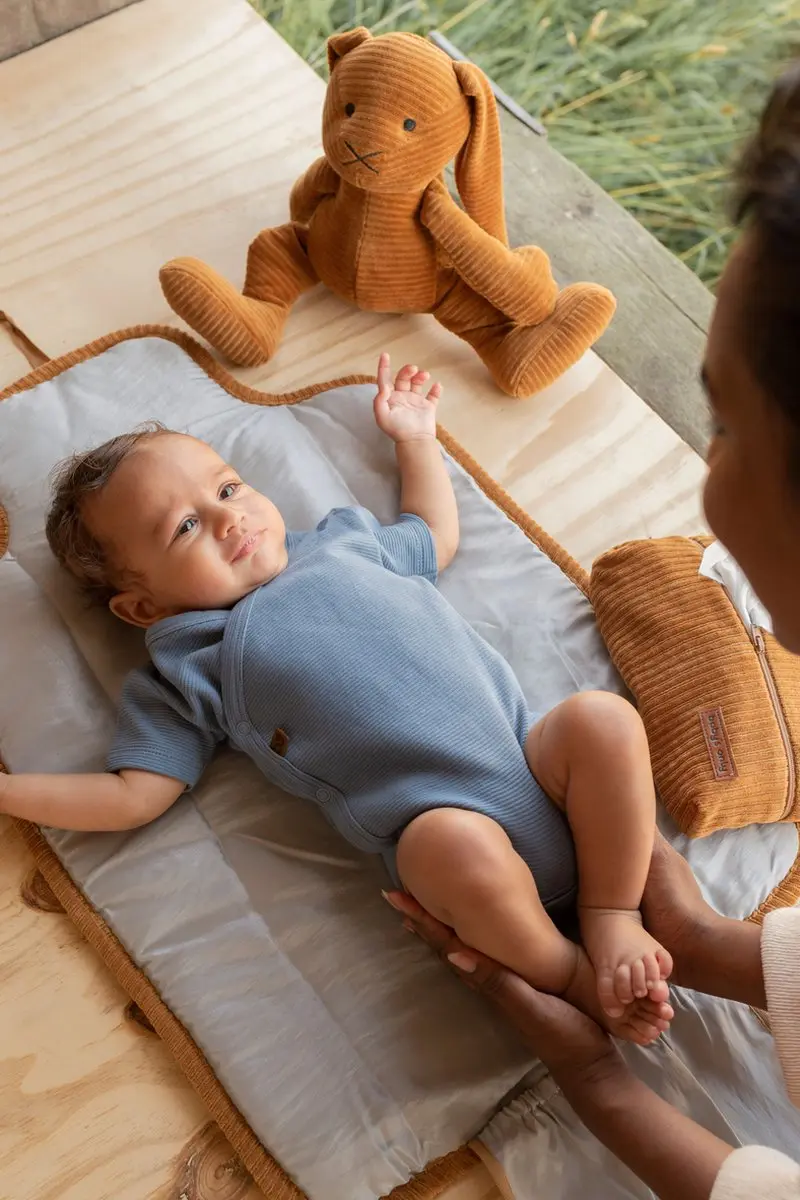 Baby's Only Verschoonmatje Sense Caramel - Inclusief opbergzakje
