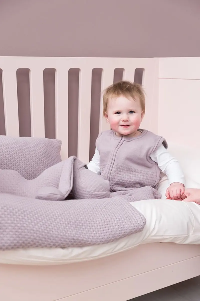 Baby's Only Gebreide Slaapzak Cloud 90cm - Grijs