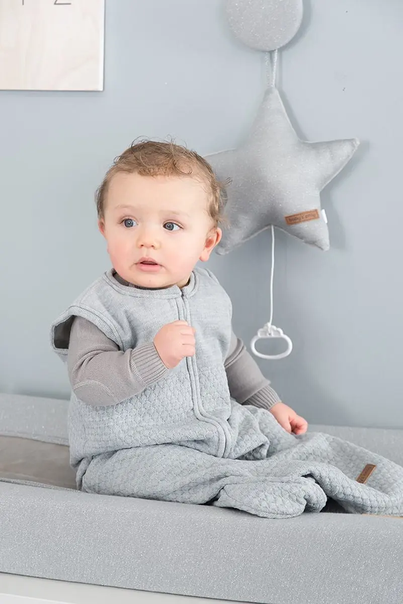 Baby's Only Gebreide Slaapzak Cloud 90cm - Grijs