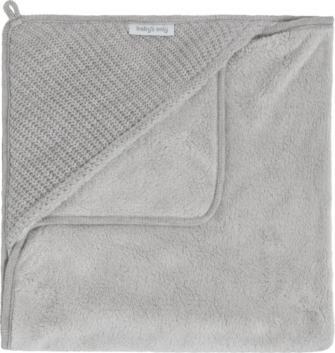 Baby's Only Wikkeldeken Hope Dusty Grey 75x75cm