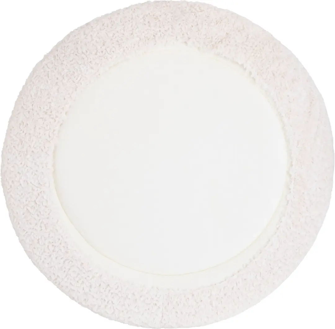Baby's Only Hoeslaken Boxmatras Snow - Wolwit Ø90cm