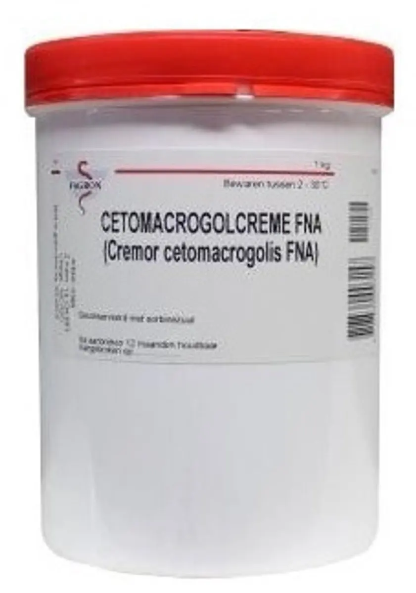 Fagron Cetomacrogol Crème 20% Vaseline - 1 kg