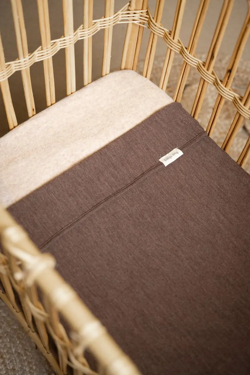 Baby's Only Merino Fine Meadow Babydeken - 75x75cm Taupe