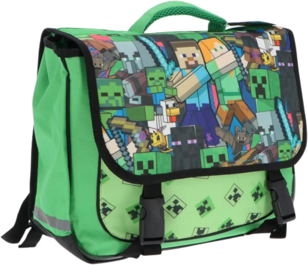 Minecraft Schoolset Rugzak & Lunchset - Multicolor
