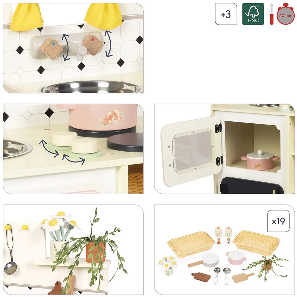 Janod Shiny Grandma Houten Speelkeuken
