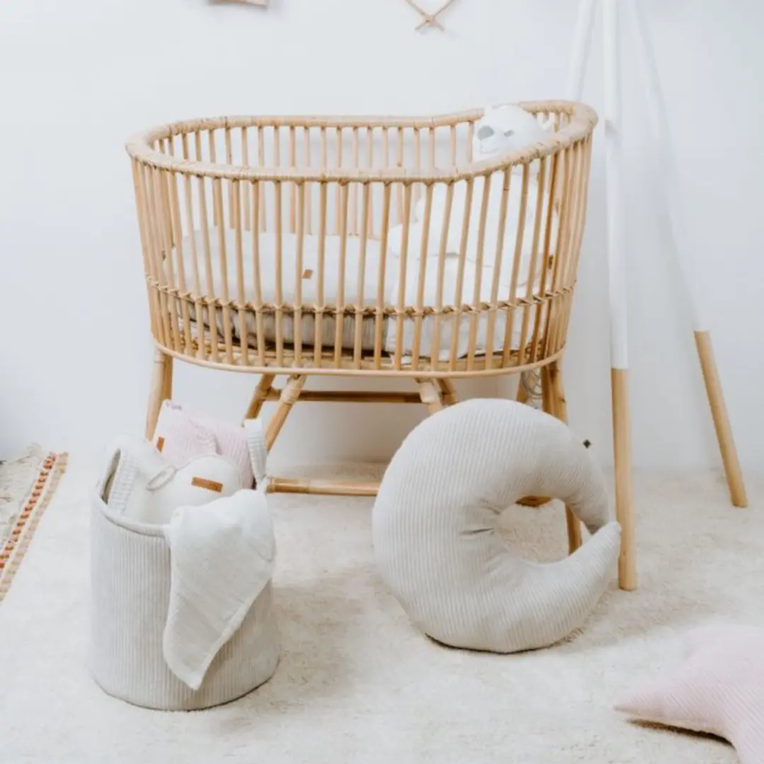 Baby's Only Opbergmand Sense - Kiezelgrijs Ø38cm