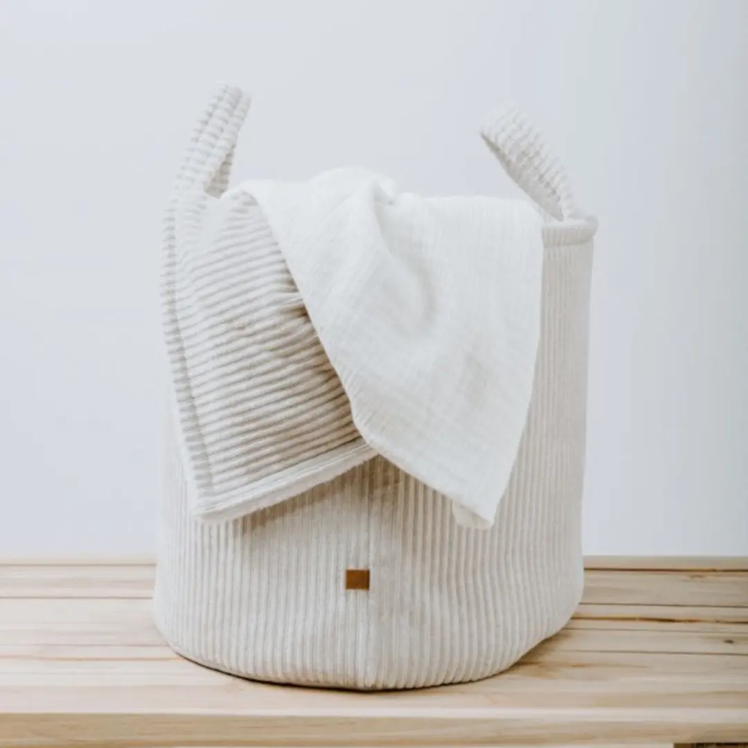 Baby's Only Opbergmand Sense - Kiezelgrijs Ø38cm