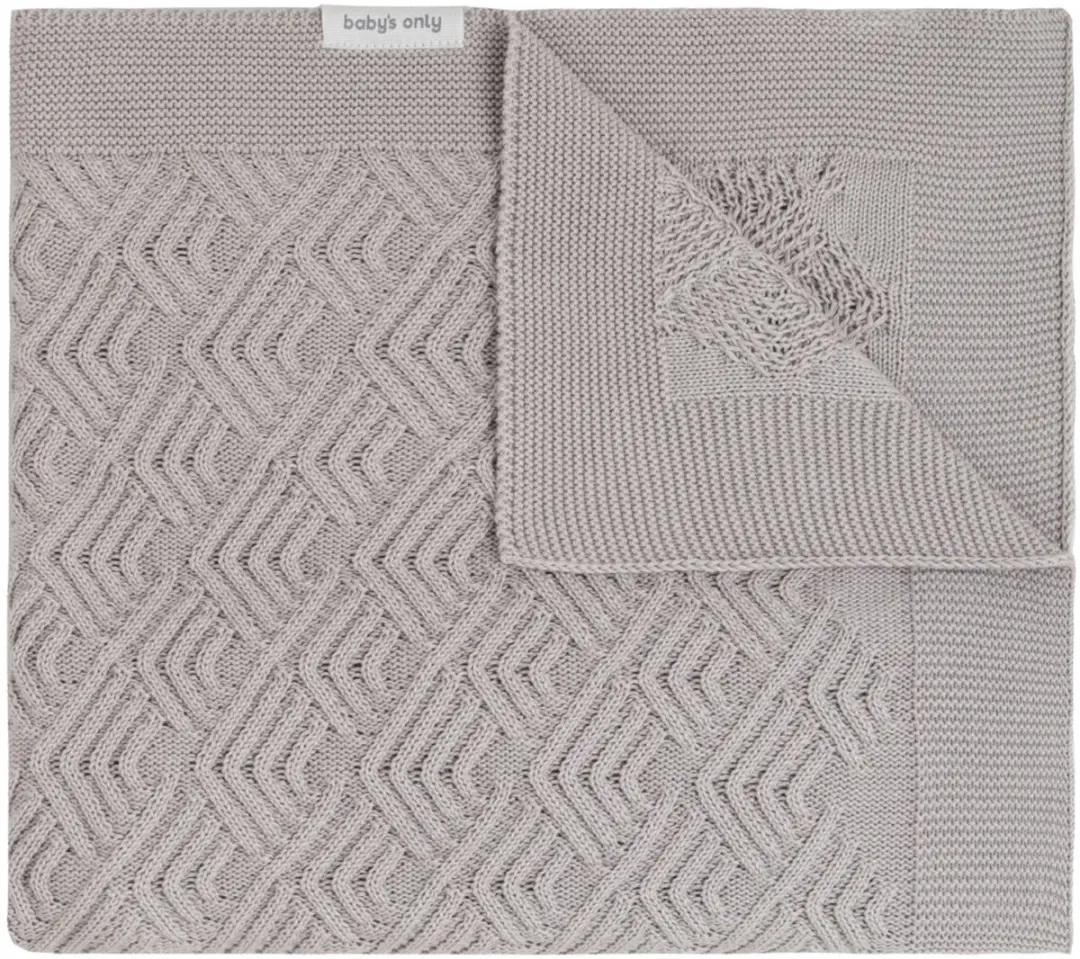 Baby's Only Sierra Wiegdeken Urban Taupe 70x95cm