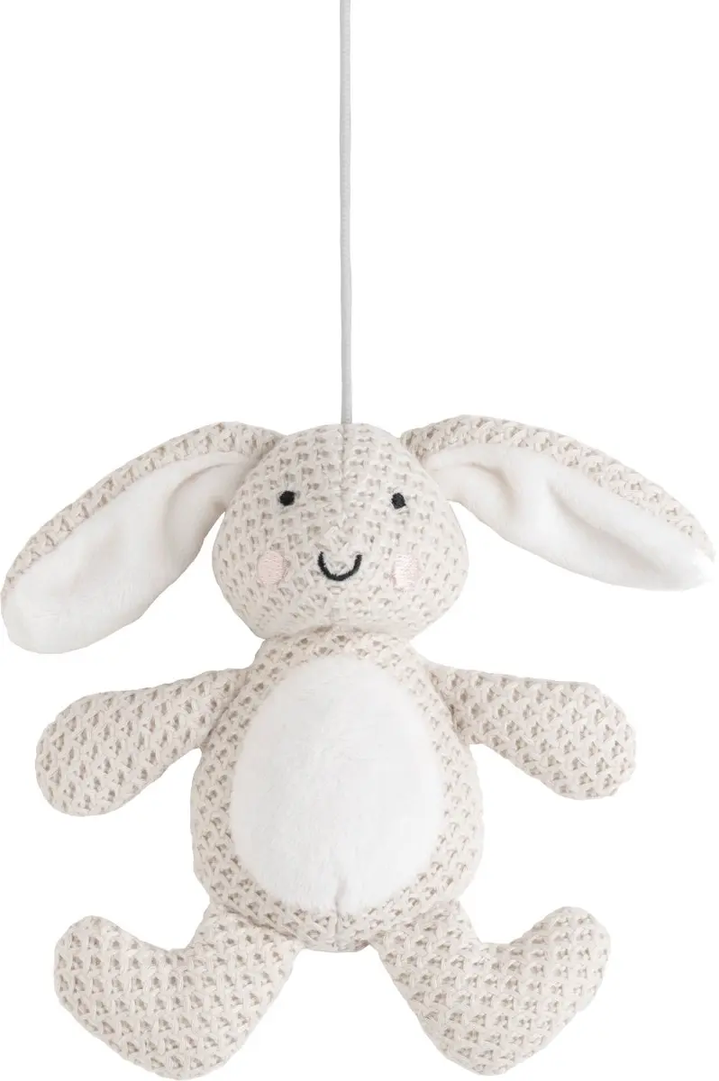 Baby's Only Muziekmobiel Animals - Oud Roze/Warm Linen