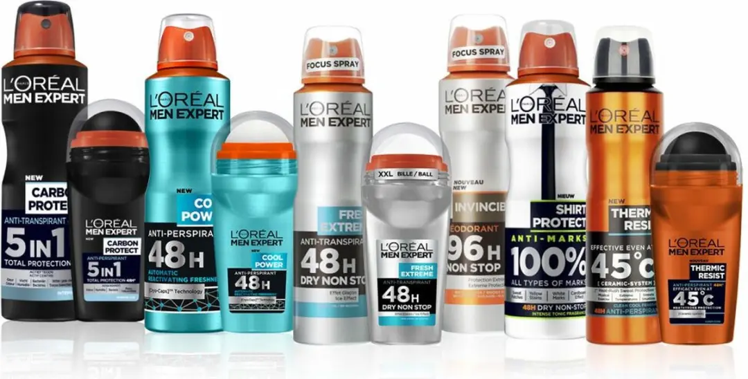 L'Oréal Paris Men Expert Shirt Protection Deo Spray 150ml - 6 Stuks