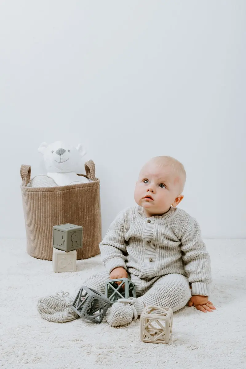 Baby's Only Opbergmand Sense - Wit Ø38cm