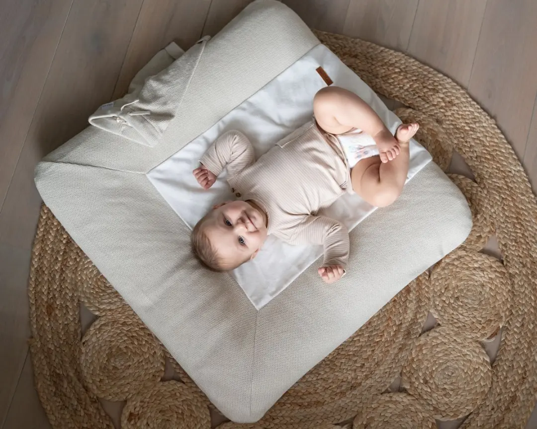 Baby's Only Aankleedkussenhoes Classic Stone Red 75x85cm