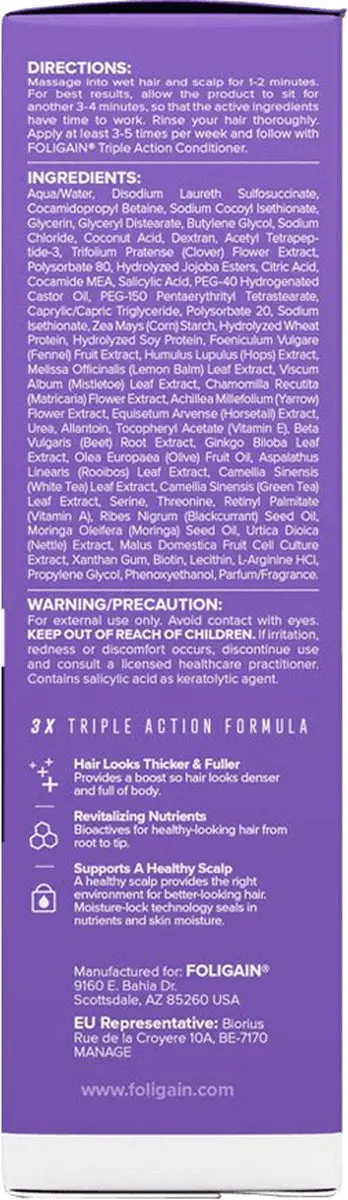 Foligain Anti-Haaruitval Shampoo 236ml