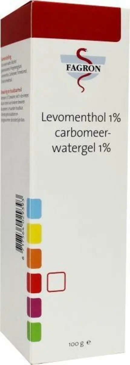 Fagron Levomenthol 1% Carbomeer D&B 100g