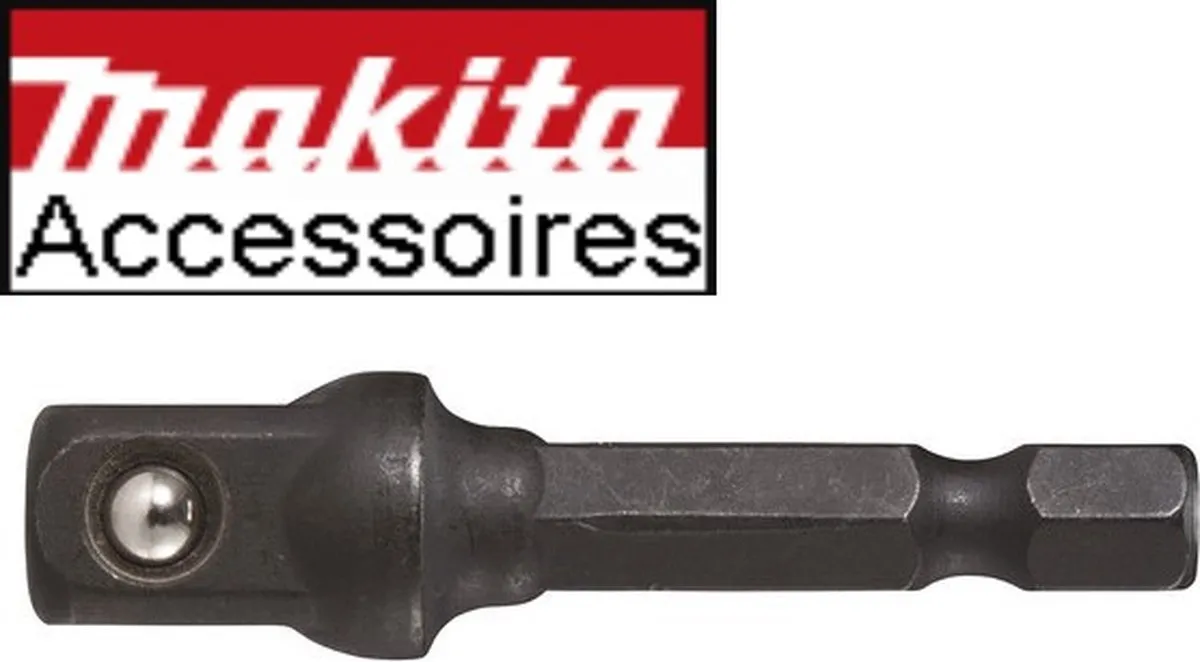 Makita B-54667 Adapter 1/4" naar 3/8"