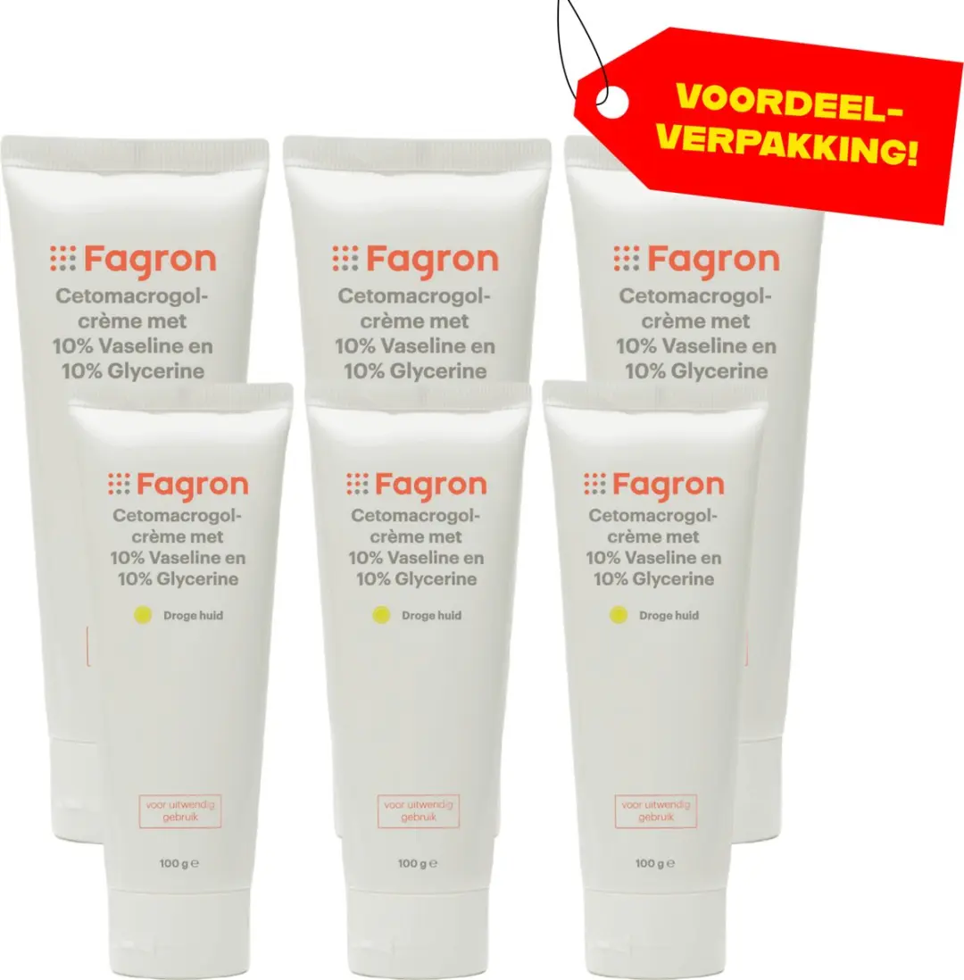 Fagron Cetomacrogolcrème 10% Vaseline & Glycerine