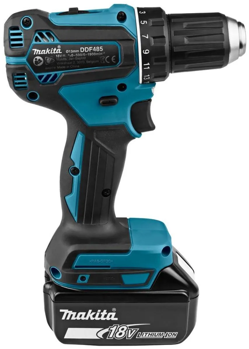 Makita DDF485Z Boor- en Schroefmachine 18V - 21 standen
