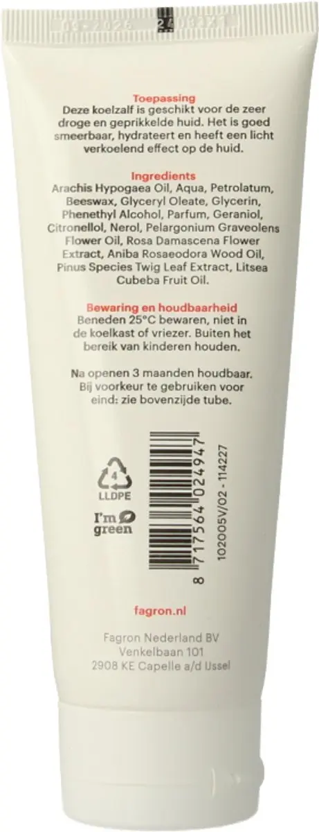Fagron Koelzalf 20% Vaseline 100g