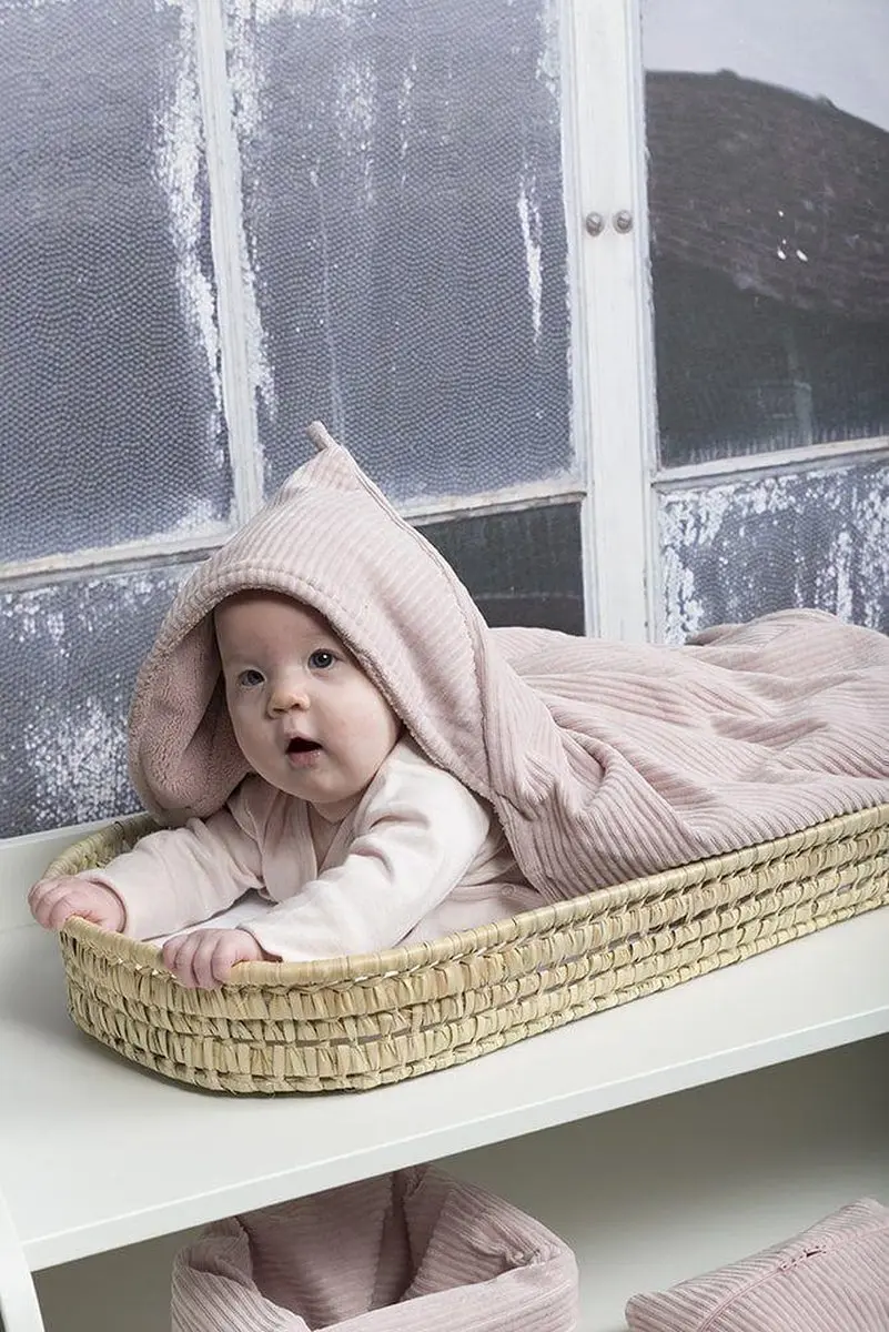 Baby's Only Wikkeldeken Sense Oud Roze 75x75cm