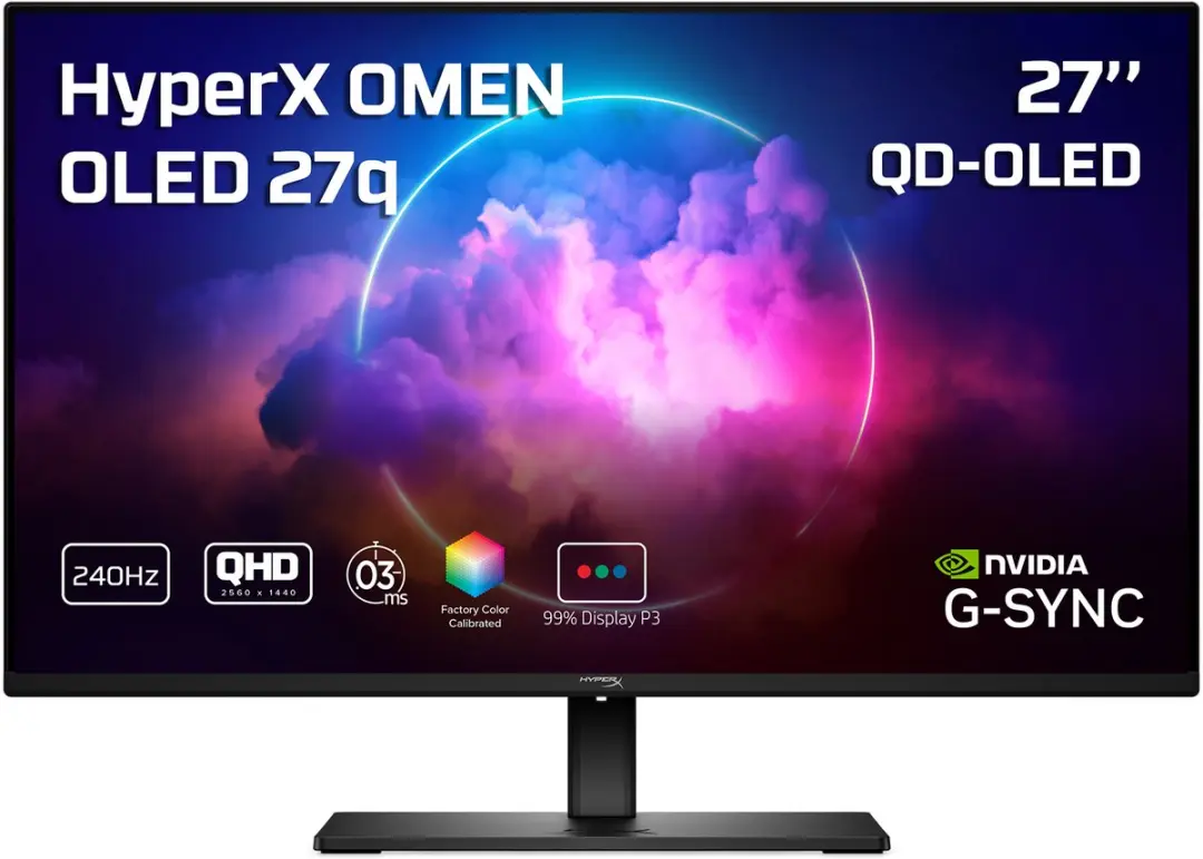 HyperX OMEN OLED 27q Gaming Monitor 27" QHD