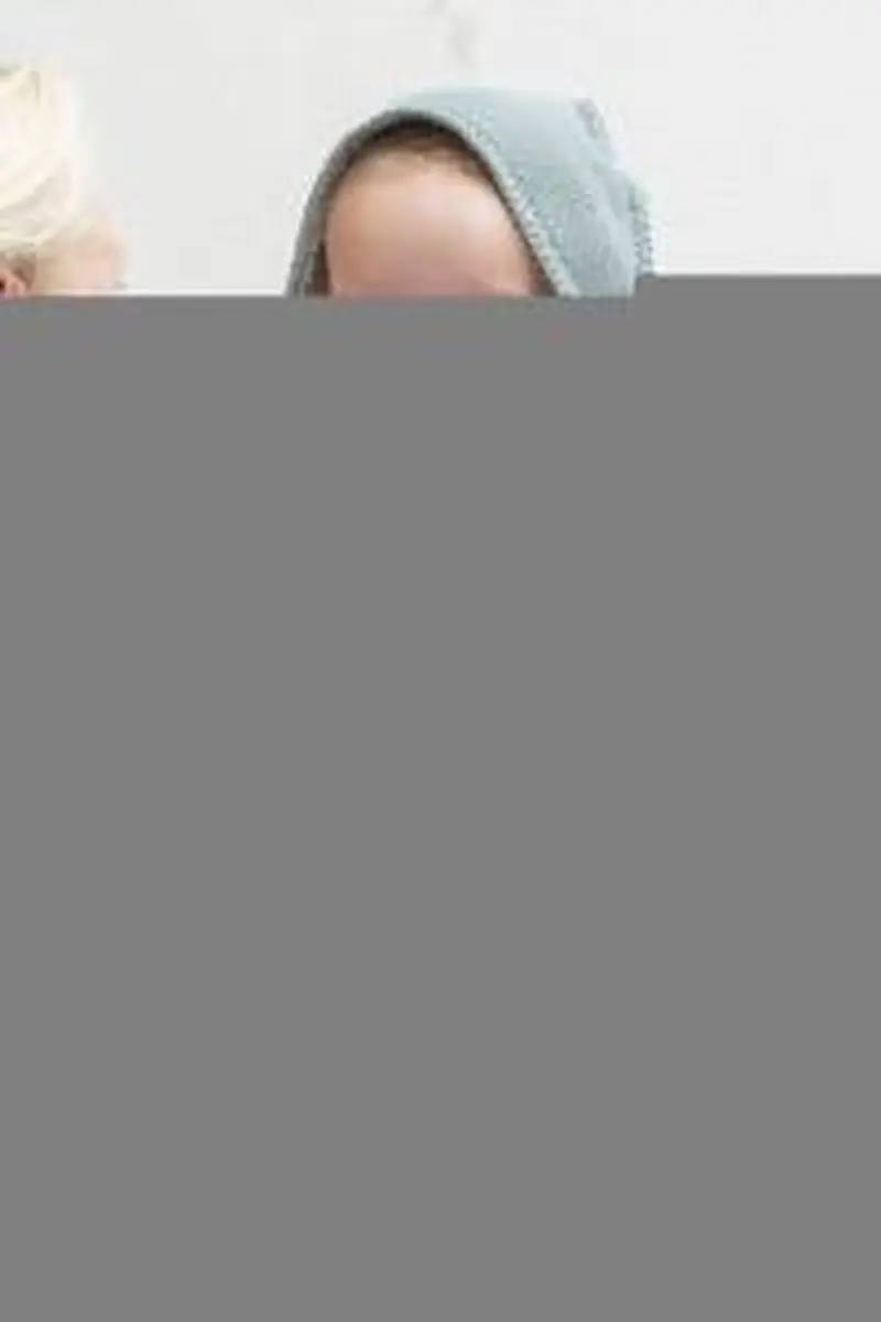 Baby's Only Baby Badcape Classic Wolwit - 75x85cm