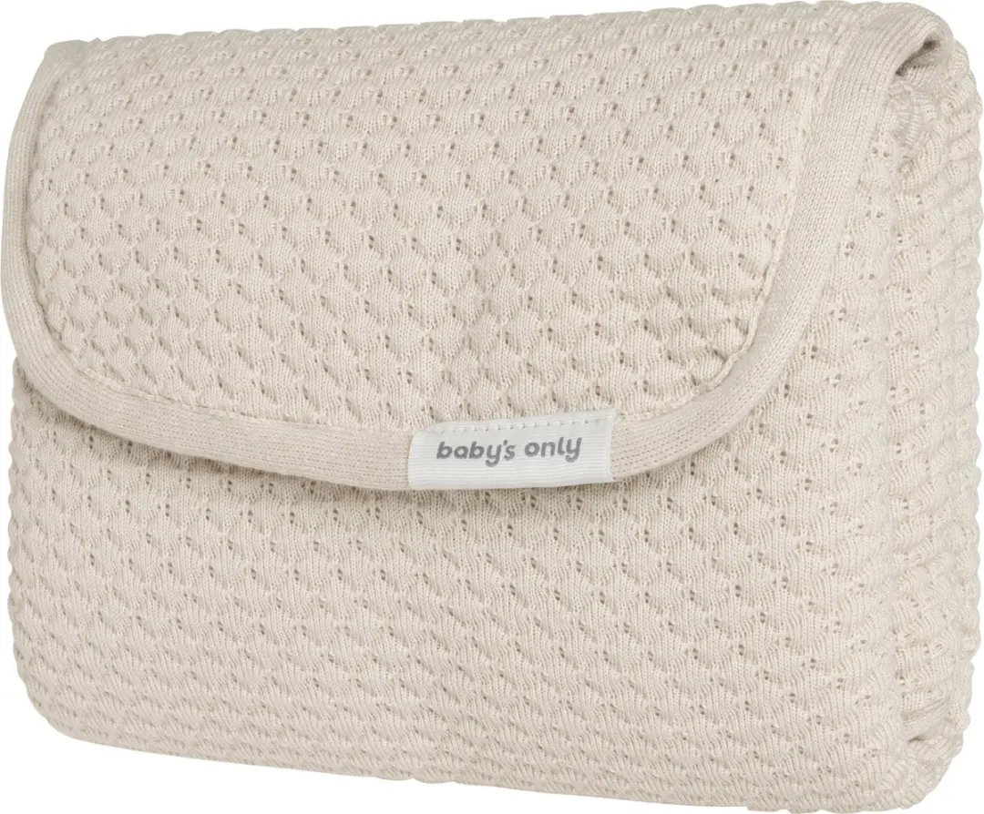 Baby's Only Gebreid Verschoonmatje Warm Linen
