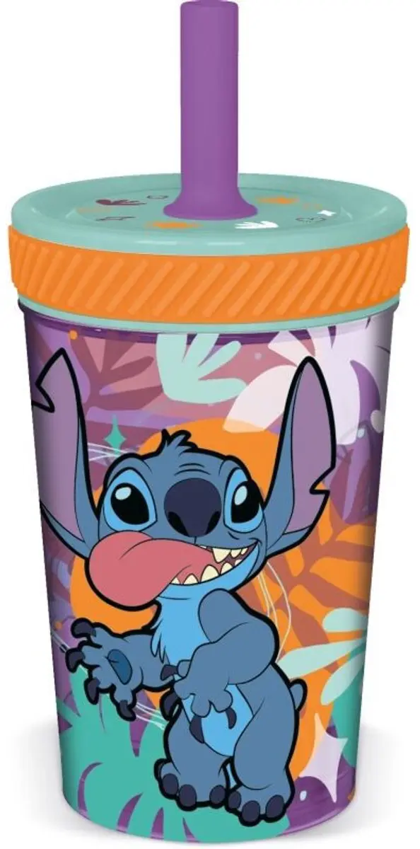 Disney Stitch Dropsafe Beker 370ml - Meerkleurig