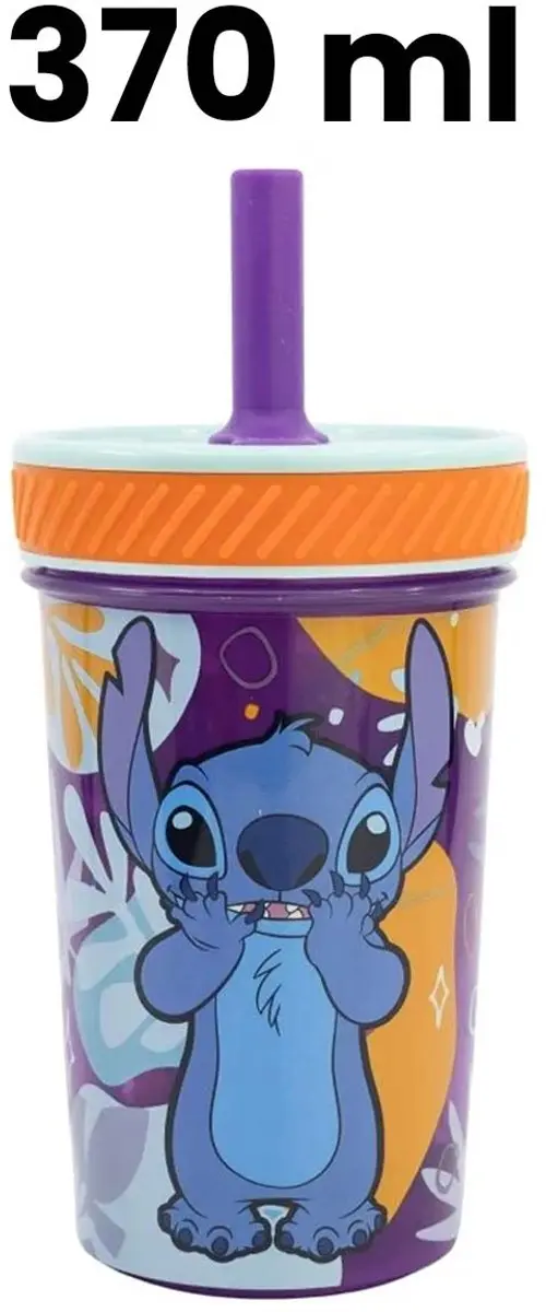 Disney Stitch Dropsafe Beker 370ml - Meerkleurig