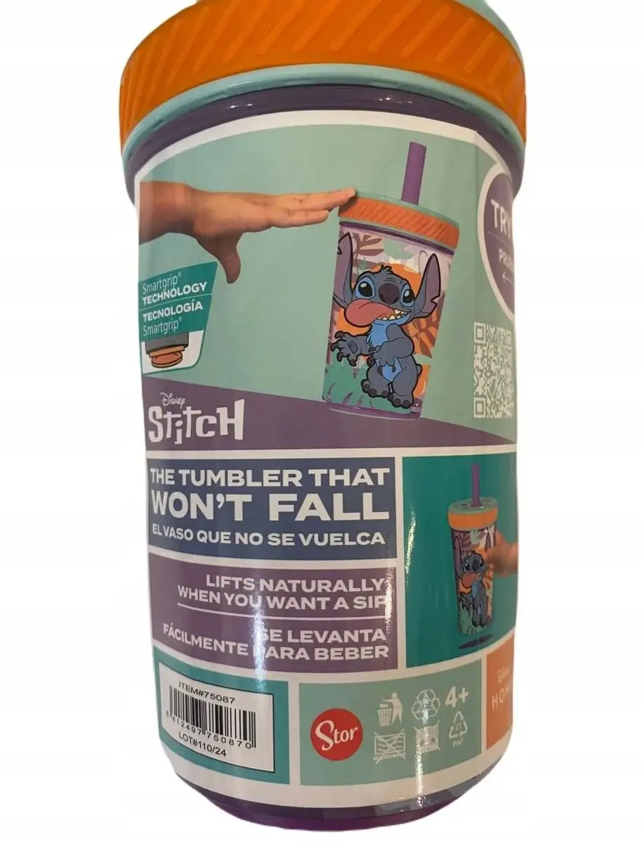 Disney Stitch Dropsafe Beker 370ml - Meerkleurig