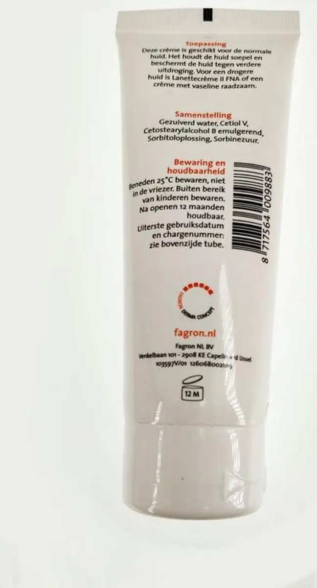 Fagron Lanettecrème FNA - 2x100g