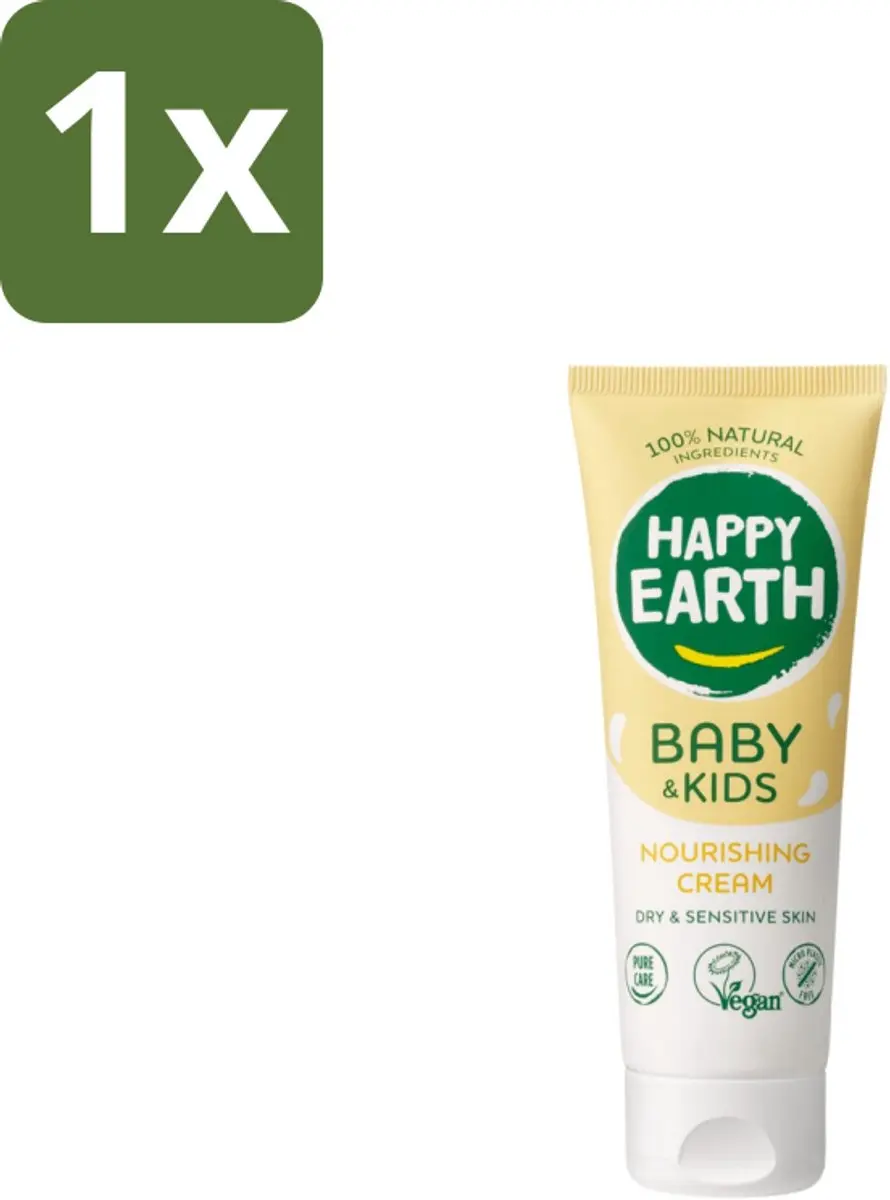 Happy Earth Nourishing Cream Baby & Kids 75ml