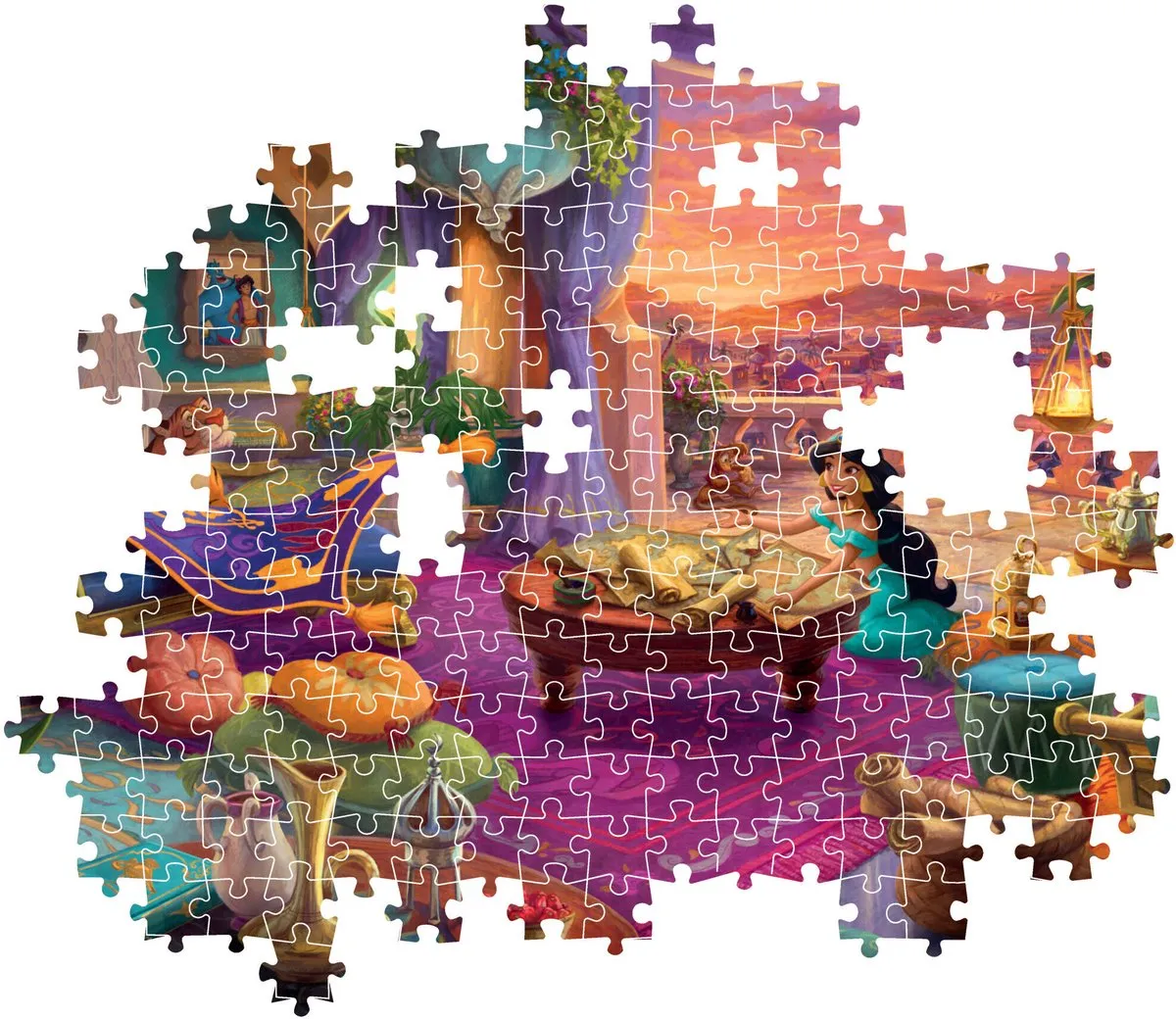 Clementoni Disney Princess Jasmine Puzzel 500 Stuks - Ever After Collectie