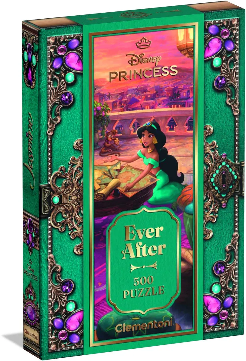 Clementoni Disney Princess Jasmine Puzzel 500 Stuks - Ever After Collectie