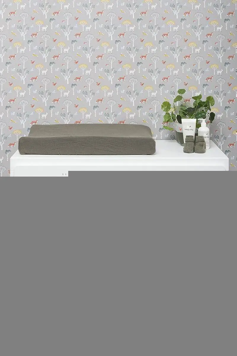 Baby's Only Breeze Aankleedkussenhoes 45x70cm - Stonegreen