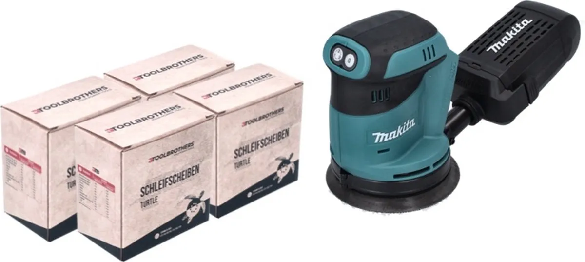 Makita DBO180Z Excentrische Schuurmachine 125mm - zonder accu/oplader - afbeelding 4 van 6