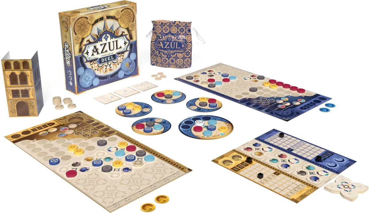 Asmodee Azul Duel NMG60160EN - 2 Spelers