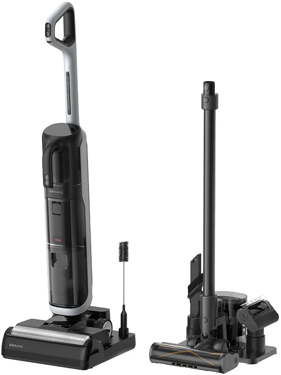 Dreame H14 Dual Stofzuiger - Nat & Droog - Zwart/Grijs