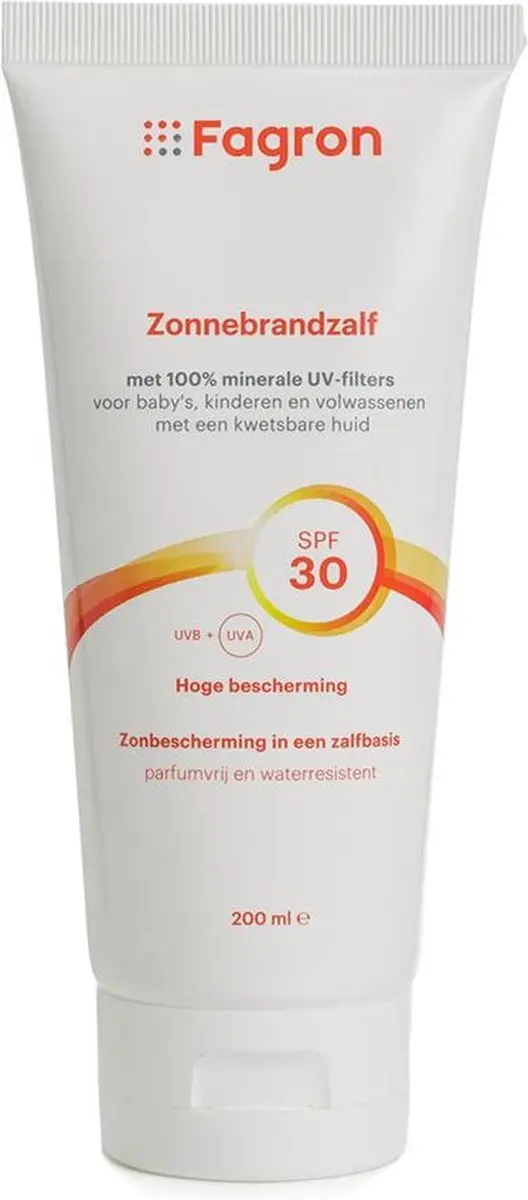 Fagron Zonnebrandzalf SPF 30 - 200ml