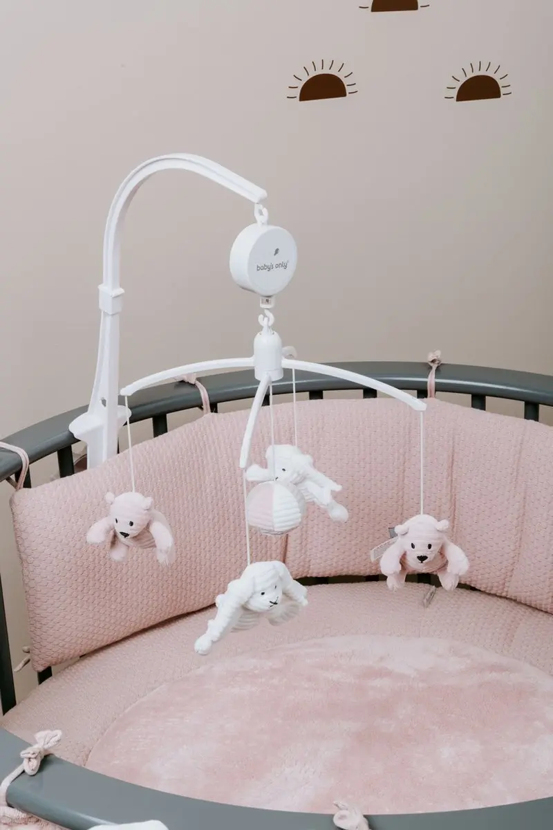 Baby's Only Gebreid Boxkleed Sky Urban Taupe - Ø95cm