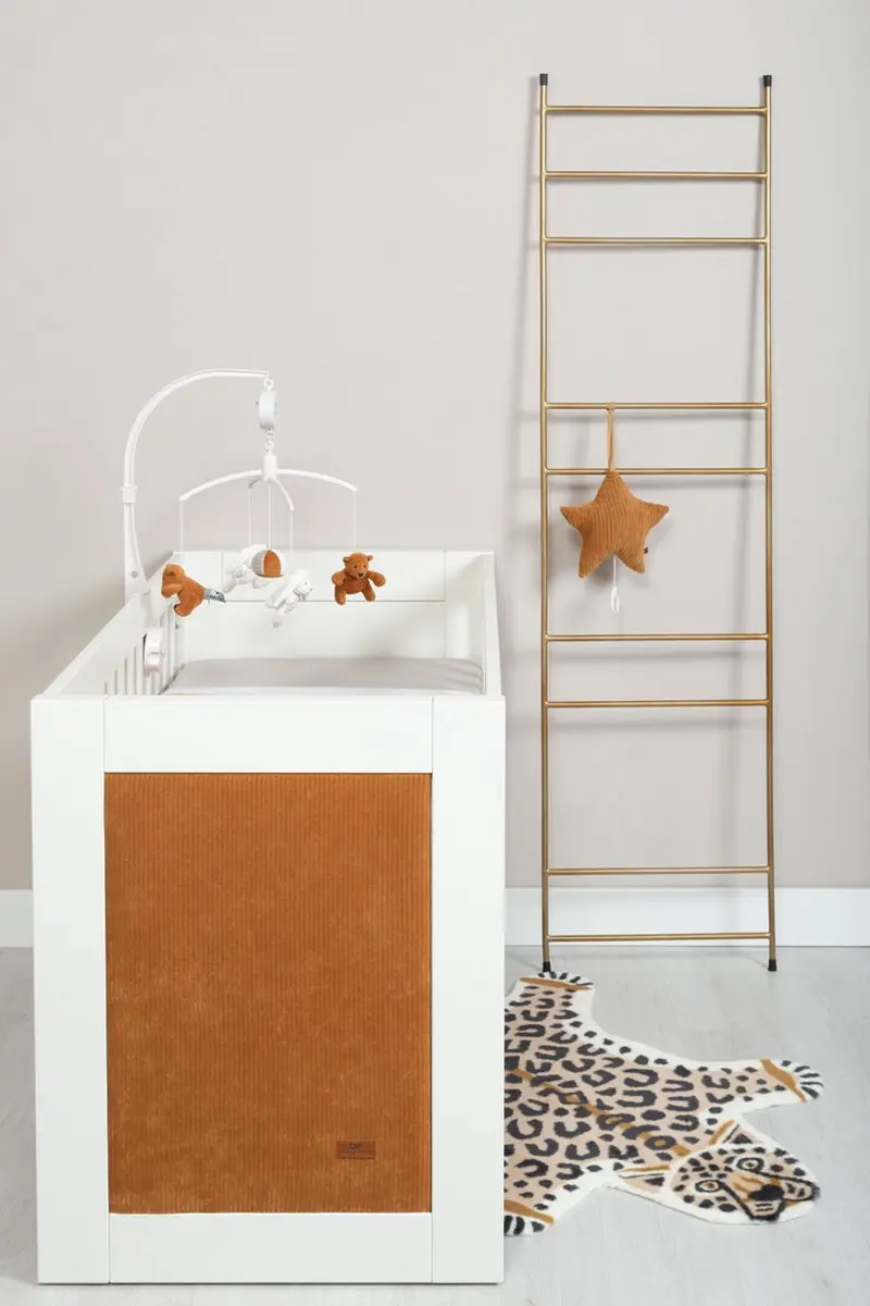 Baby's Only Muziekmobiel Sense - Caramel/Kiezelgrijs/Wit